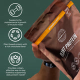 Primal Harvest etiqueta nutricional enfocada en ingredientes y transparencia