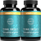 Primal Harvest envase frontal mostrando diseño y cantidad de cápsulas