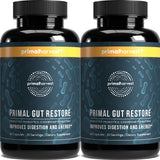 Primal Harvest frasco delantero mostrando etiqueta clara y beneficios