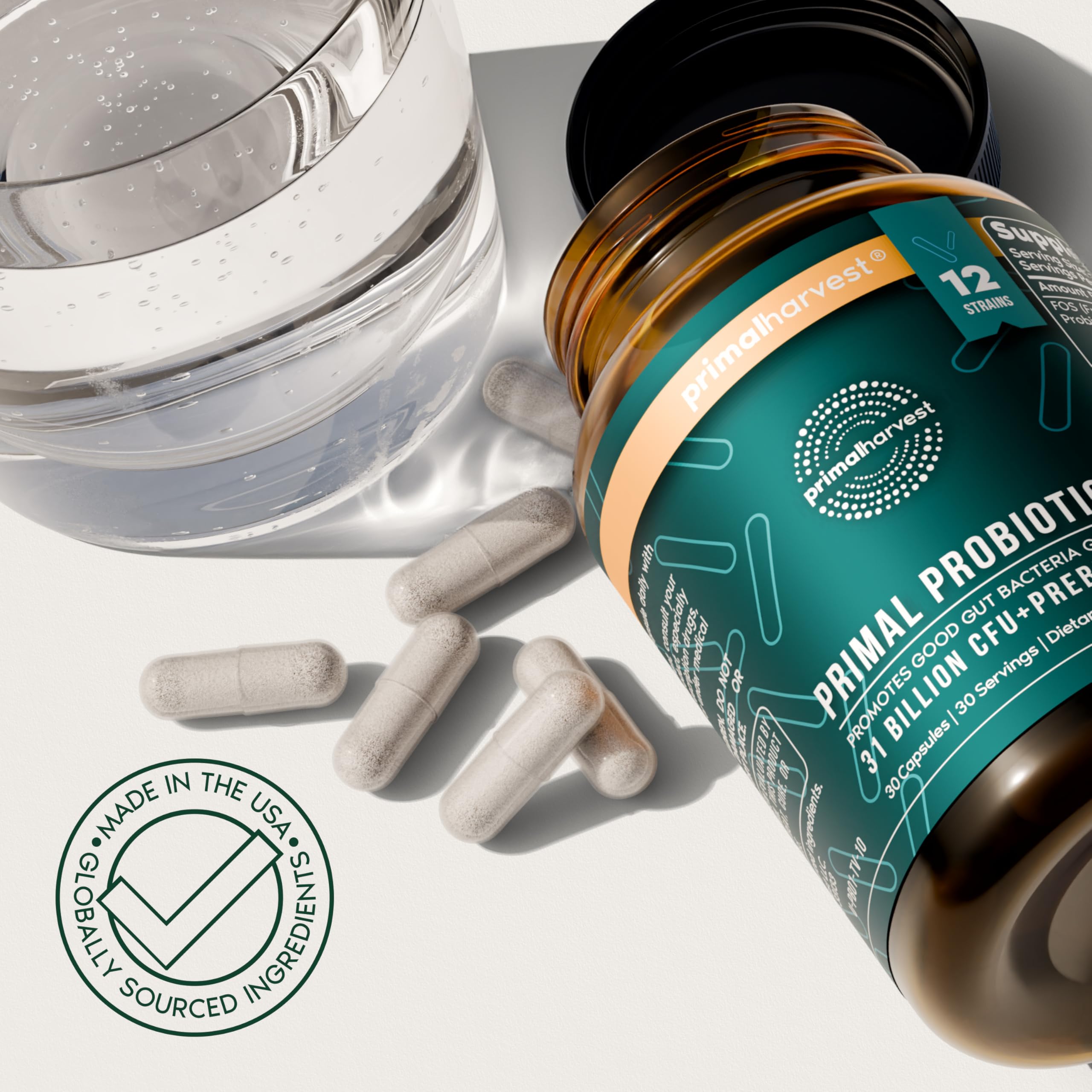 Primal Harvest en ambiente cotidiano que sugiere integración al estilo de vida saludable