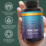 Primal Harvest Vision frasco en escena matutina integrable en rutina