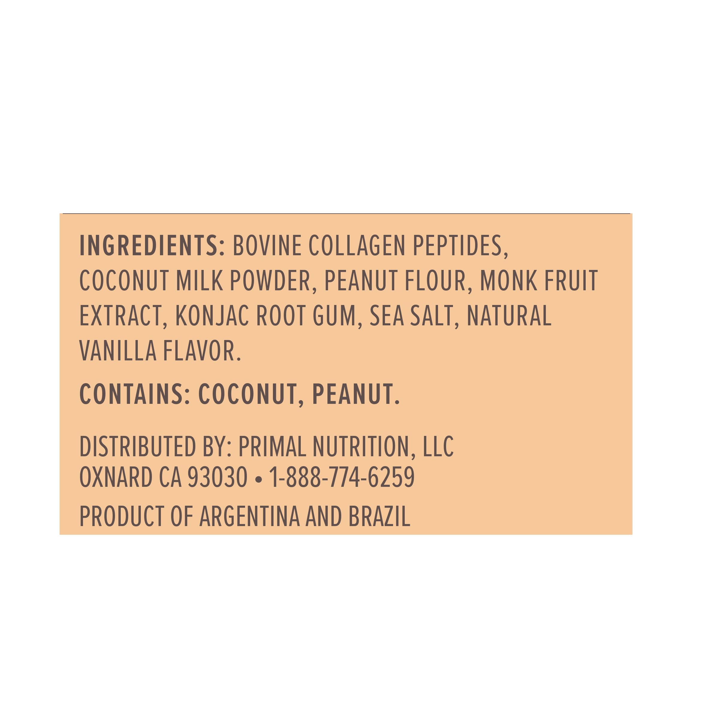 Primal Kitchen polvo en cuchara listo para mezclar y añadir 11 g de colágeno
