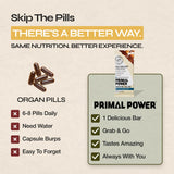 Primal Power caja de 12 unidades para almacenamiento y abastecimiento semanal