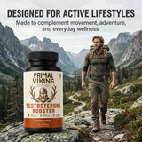 Primal Viking etiqueta nutricional enfocada en ingredientes y dosis