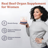Primal Woman cápsulas abiertas con contenido fácil de tomar