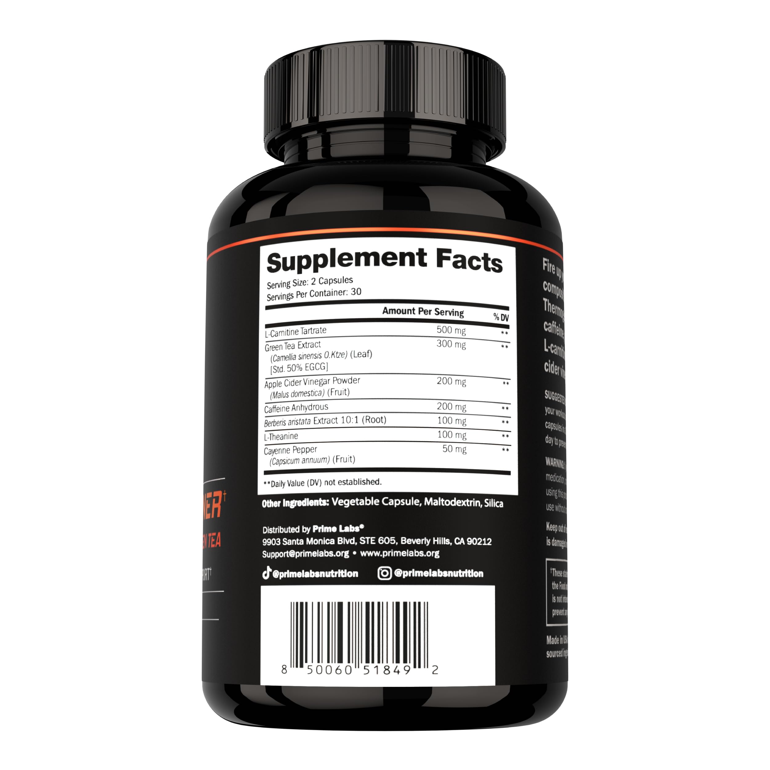 Prime Labs certificado de prueba tercera parte que aporta confianza
