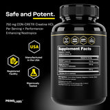 Prime Labs ingredientes rhodiola y L-theanine enfatizando resistencia y enfoque