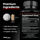 Prime Labs etiqueta con ingredientes que ayuda a elegir con confianza