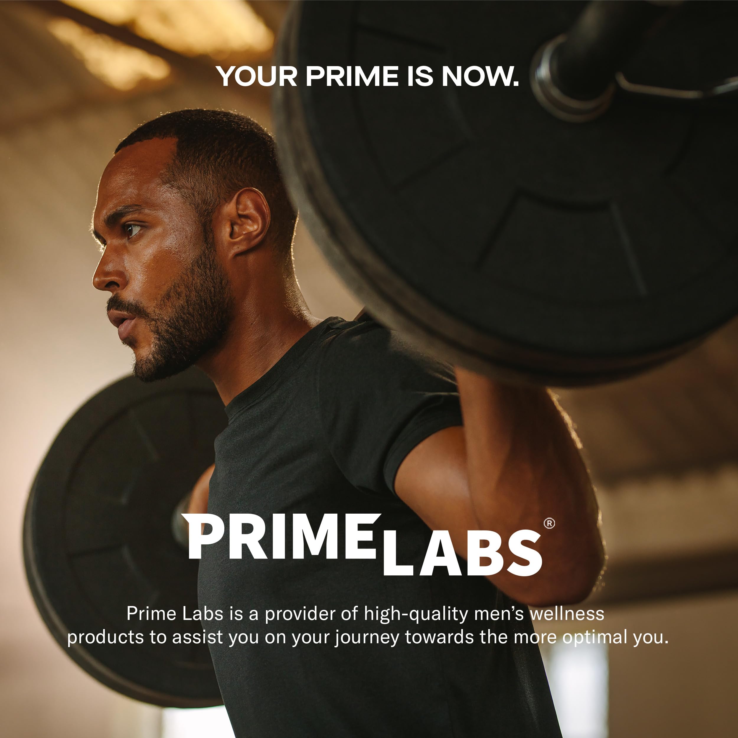 Prime Labs etiqueta con lista de ingredientes y concentración 20:1 claramente legible