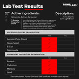 Prime Labs Prime Test en uso en gimnasio apoyo a fuerza y resistencia durante entreno