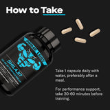 Prime Labs cápsula antes del entrenamiento para apoyo de rendimiento