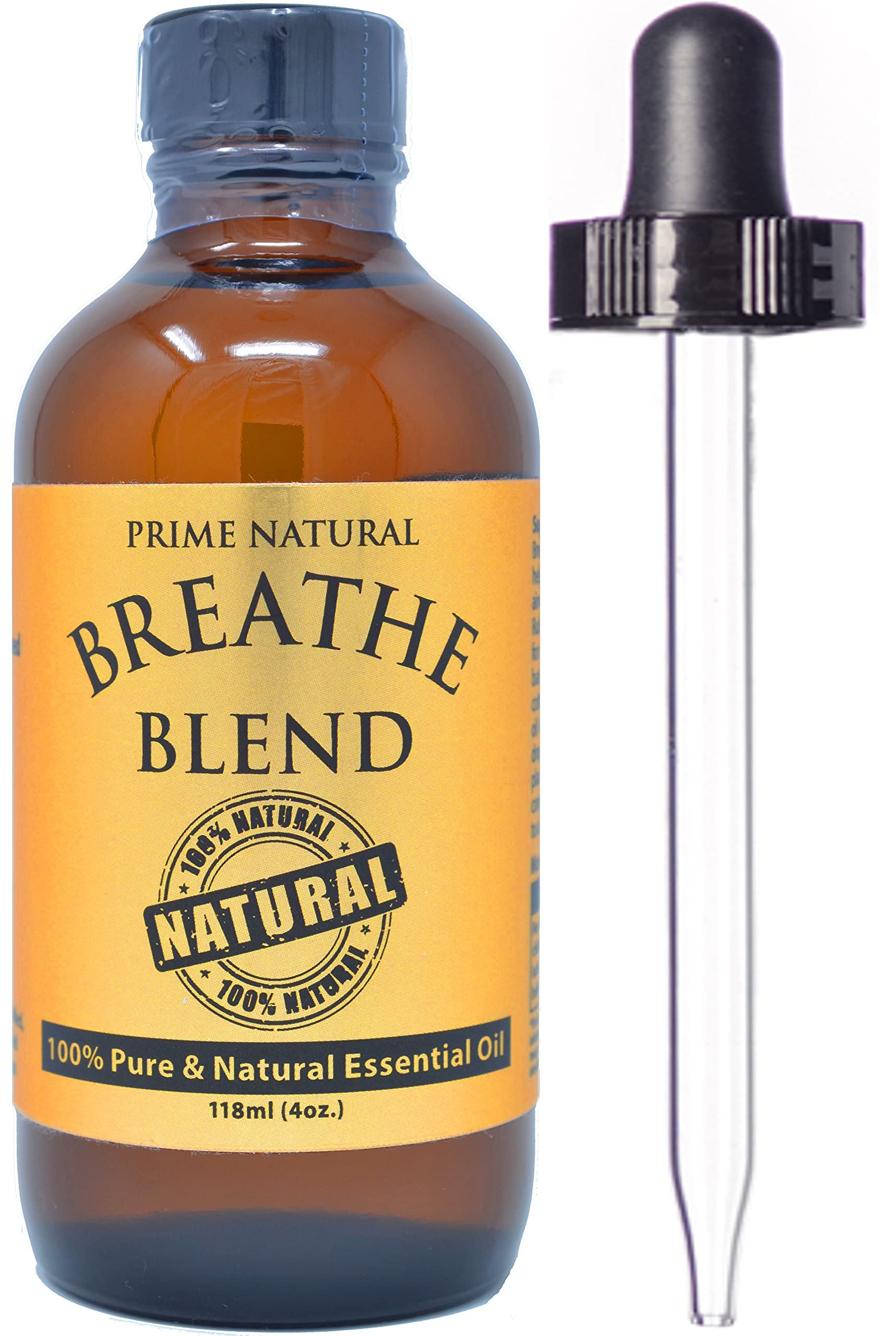 Prime Natural botella frontal mostrando mezcla breathe y diseño claro