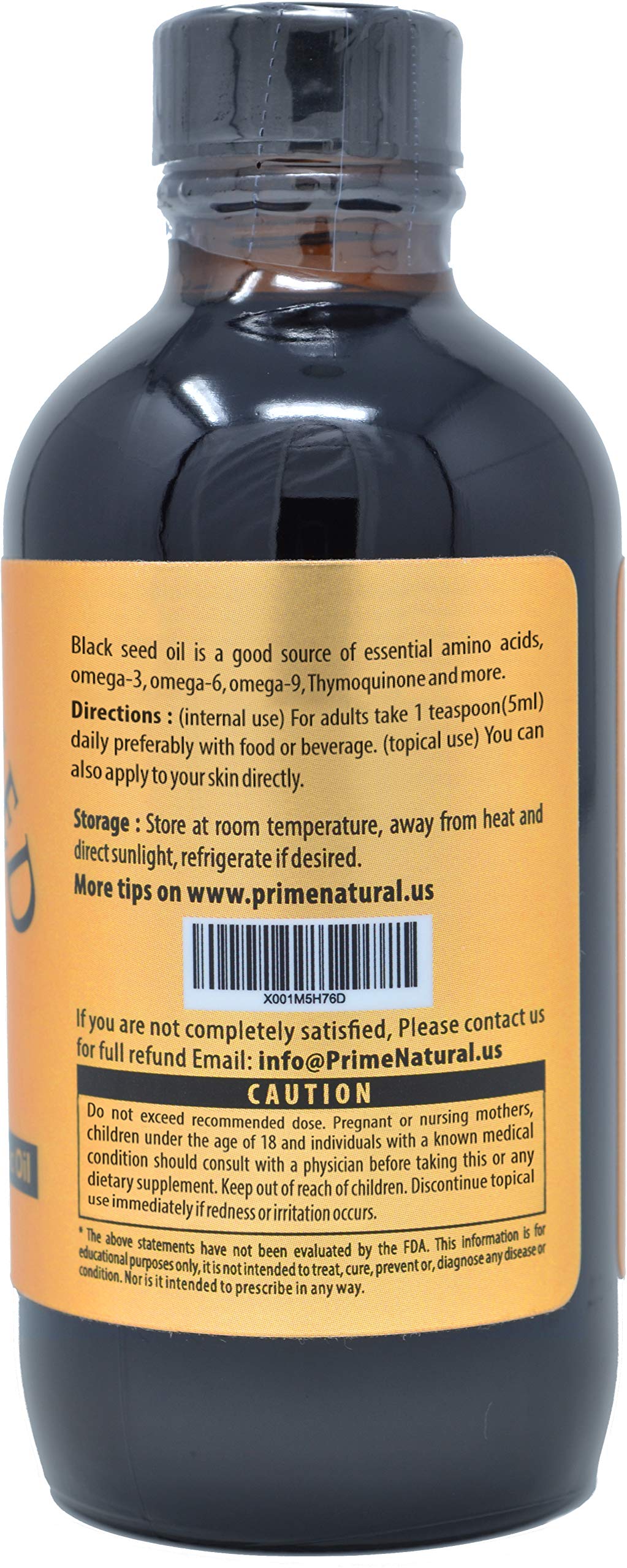 PRIME NATURAL etiqueta con certificación USDA visible que aporta confianza y calidad