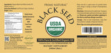 PRIME NATURAL etiqueta con sello USDA y certificaciones visibles para confianza