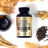 PRIME NATURAL Irish Sea Moss y hierbas representando origen natural