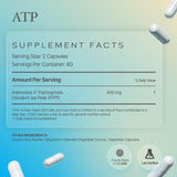 Prime Powders etiqueta de ingredientes resaltando control de calidad