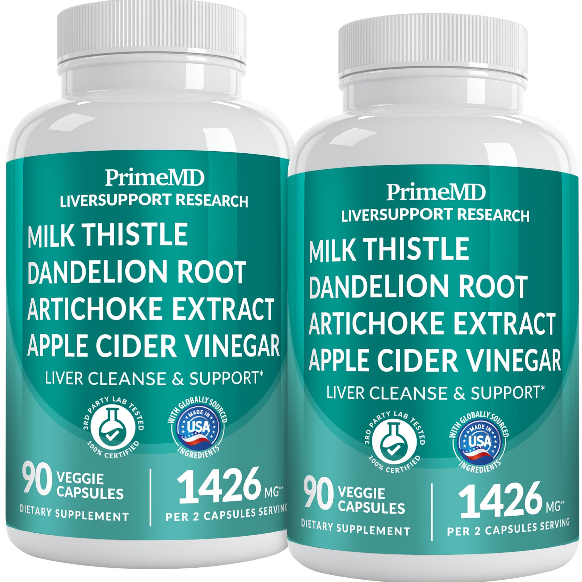 PrimeMD envase frontal mostrando 32-in-1 y beneficio de apoyo diario