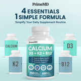 Detalle de etiqueta PrimeMD con información nutricional clara y legible