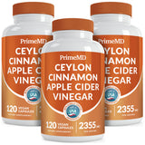 PrimeMD envase frontal con canela Ceylán, muestra conveniencia diaria
