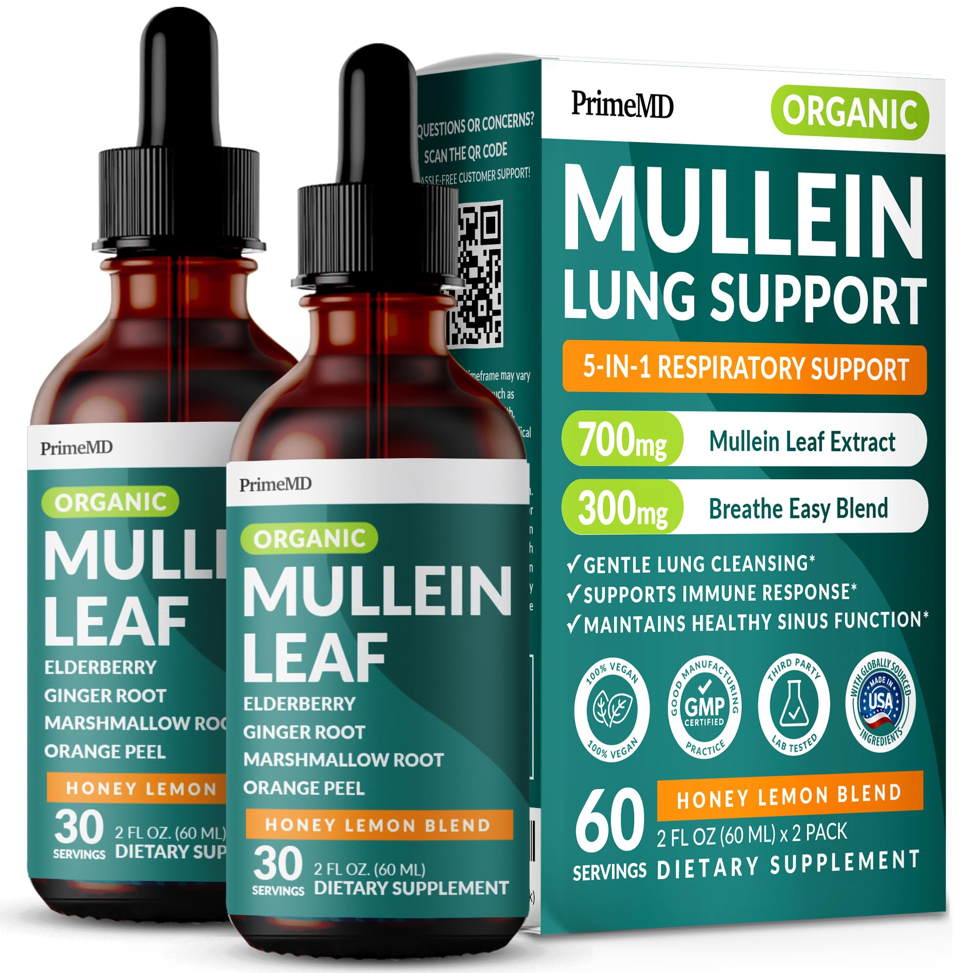 PrimeMD frontal del envase mostrando diseño y beneficios visibles