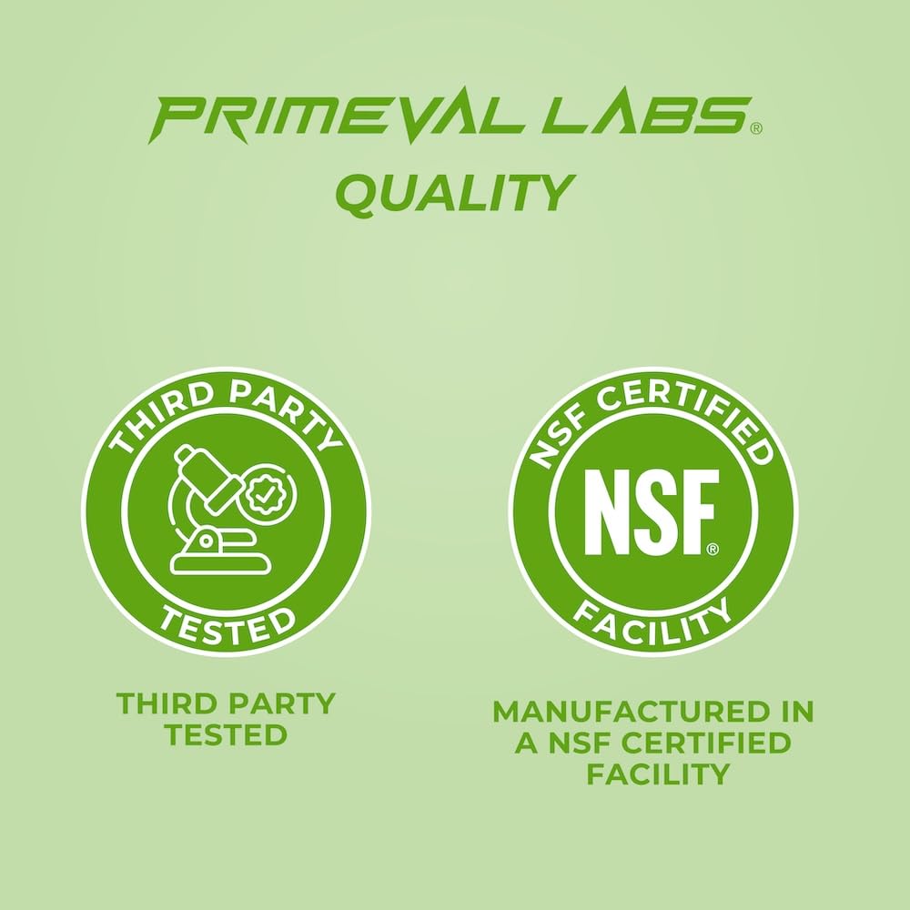 Primeval Labs comparativa de tamaño que muestra 120 servicios