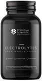 Primitive Scientific frontal del producto mostrando frasco y diseño, beneficio transporte cómodo