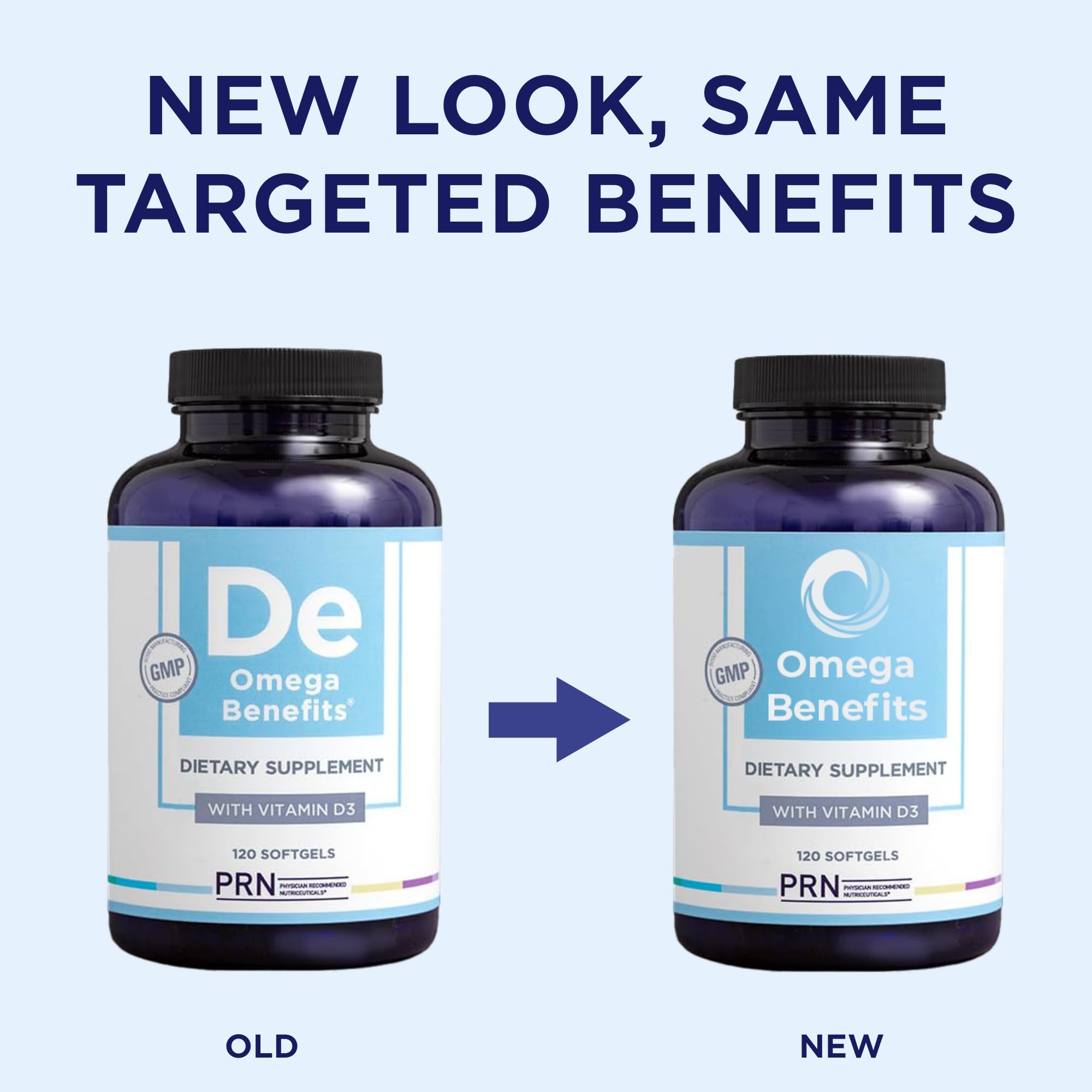 PRN rTG Omega 3 cápsula en primer plano revela textura y fácil ingestión