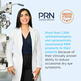 PRN rTG Omega 3 cápsula en mano ilustra tamaño fácil de tragar y dosificación