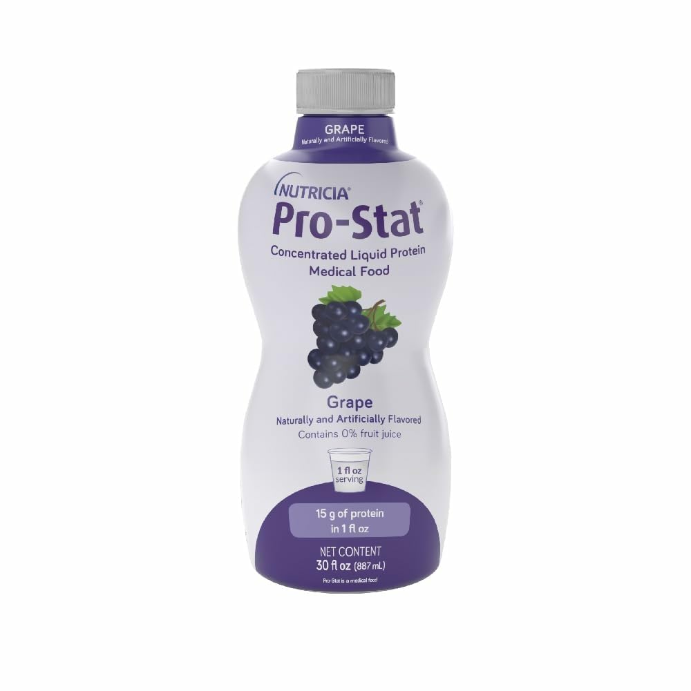 Pro-Stat envase frontal sabor uva muestra práctico consumo rápido