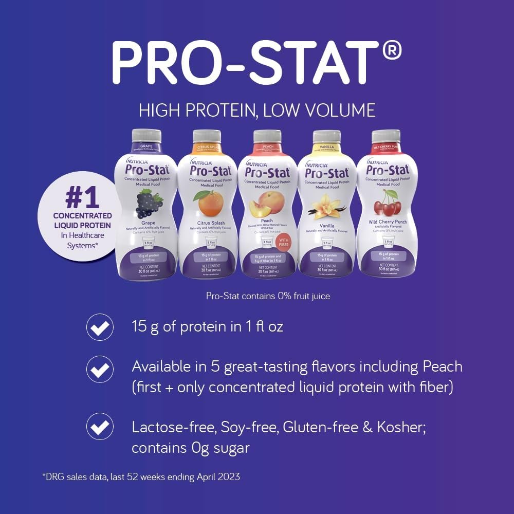 Pro-Stat líquido Citrus Splash vista de textura, fácil de beber y mezclar