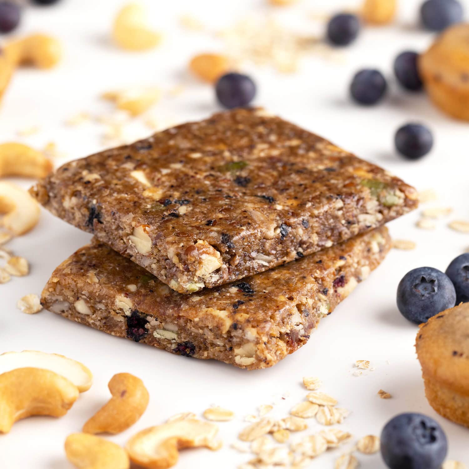PROBAR detalle de textura con avena y semillas para sensación de comida real