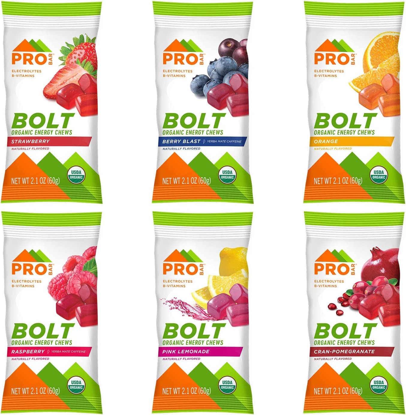 PROBAR BOLT primer plano de textura gomosa que muestra facilidad de masticación y frescura