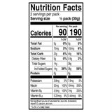 PROBAR etiqueta nutricional mostrando vitaminas B, C y electrolitos