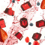 PROBAR detalle de textura de las gomitas Berry Blast para energía rápida