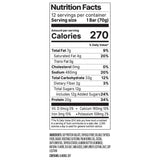 PROBAR close-up etiqueta de ingredientes que destaca proteína vegetal y limpieza