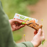 PROBAR barra individual en mano lista para consumir y energía rápida