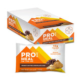 PROBAR empaque frontal mostrando sabor mantequilla de cacahuete y chocolate, ideal para llevar