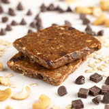 PROBAR primer plano de textura y trozos de chocolate, atractivo y real
