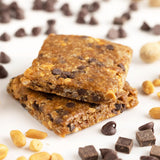 PROBAR detalle interior y textura con avena y chispas, aporta saciedad y energía