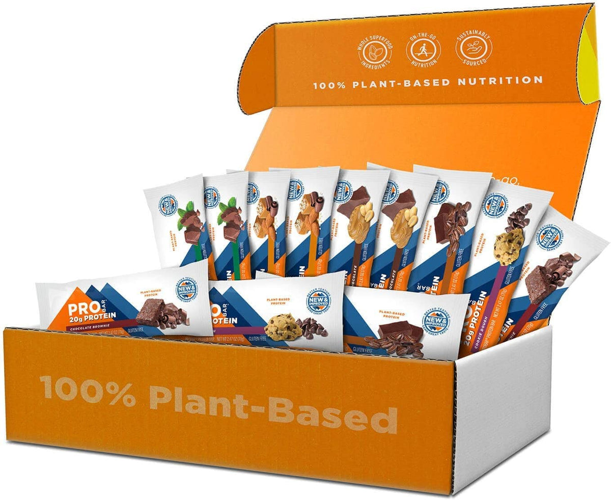 PROBAR pack frontal con barras variedad para energía rápida