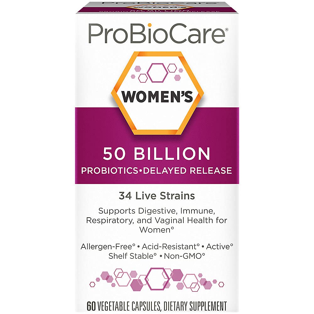 ProBioCare frente del empaque mostrando 50 mil millones UFC y beneficio de potencia