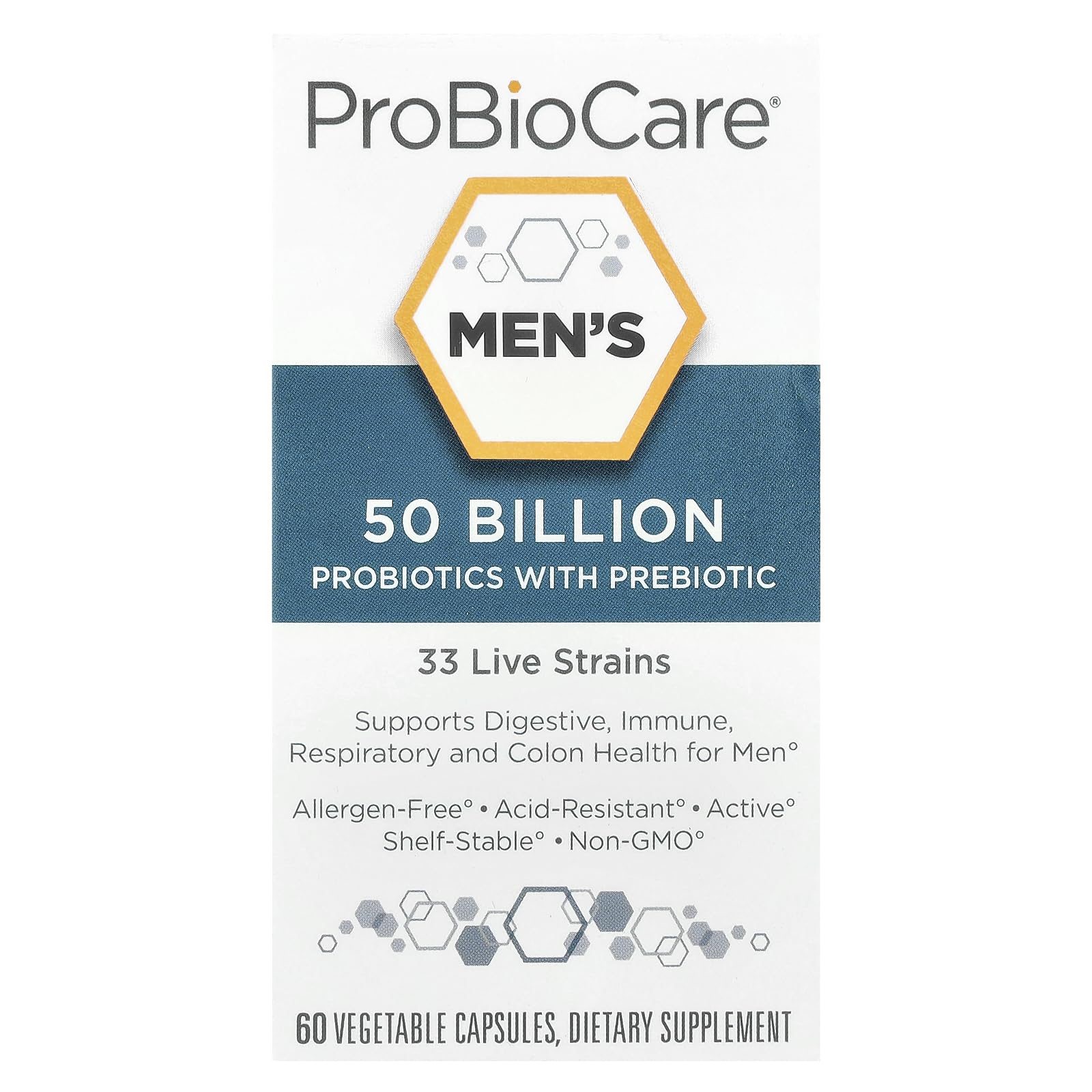 ProBioCare frente del envase mostrando etiqueta clara y beneficios