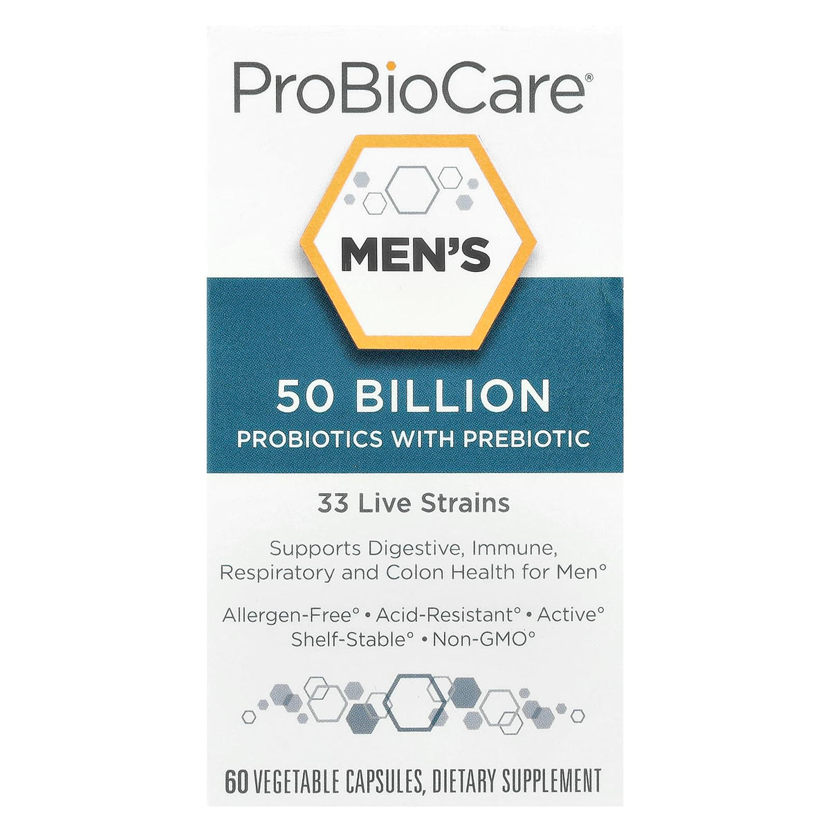 ProBioCare frente del envase mostrando etiqueta clara y beneficios