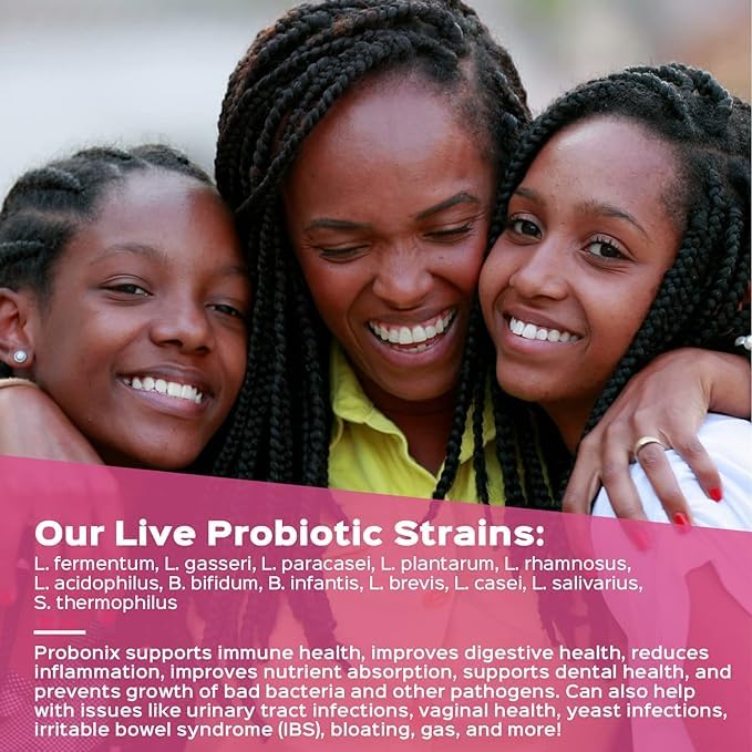 Probonix Humarian botella junto a una cinta métrica para comparar tamaño