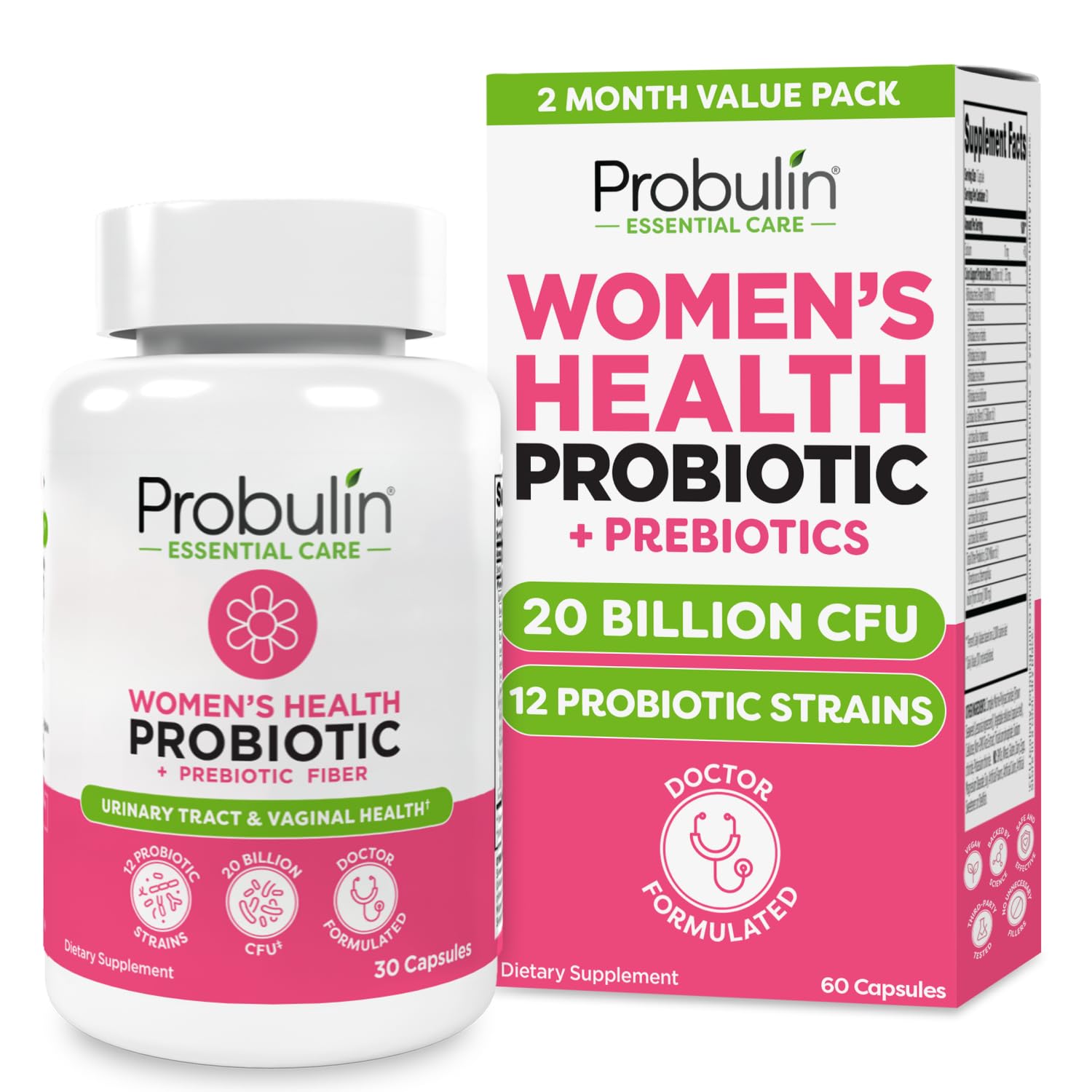 Probulin frasco frontal mostrando etiqueta y beneficios visibles