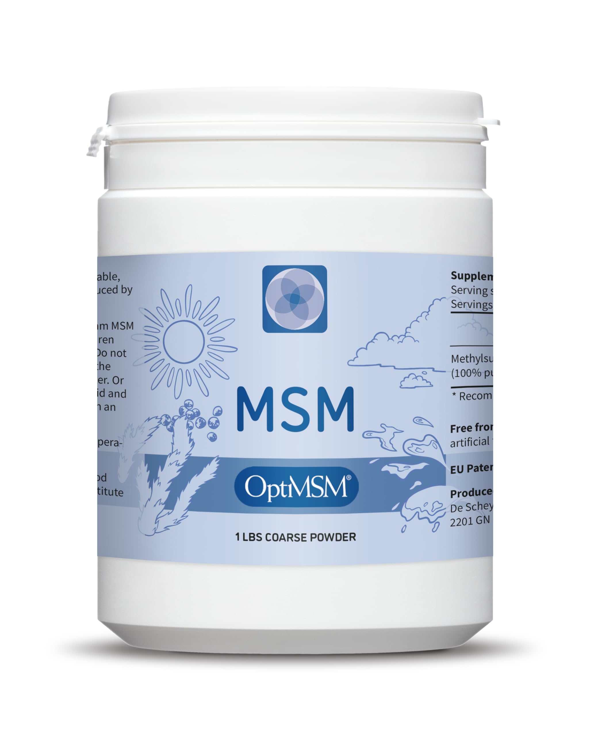 Procapsin OptiMSM frente del envase mostrando presentación y pureza