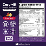 ProCare Health primer plano de tableta masticable para fácil ingestión