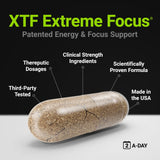 Procera XTF cápsula sostenida en mano para visualizar tamaño y formato