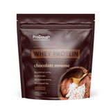 ProDough paquete frontal Chocolate Mousse mostrando diseño gourmet y claridad de uso