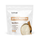 ProDough Horchata envase frontal muestra diseño y pureza